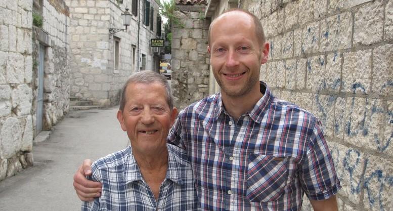 Robert s ocem Mladenom: Pronašli se nakon 40 godina - Avaz