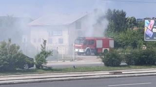 Požar u Sarajevu, vatrogasci na terenu