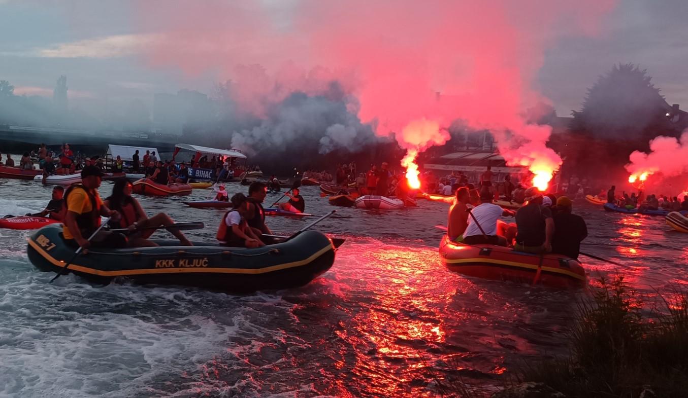 Unska regata stigla u Bihać, učestvuje više od 800 učesnika