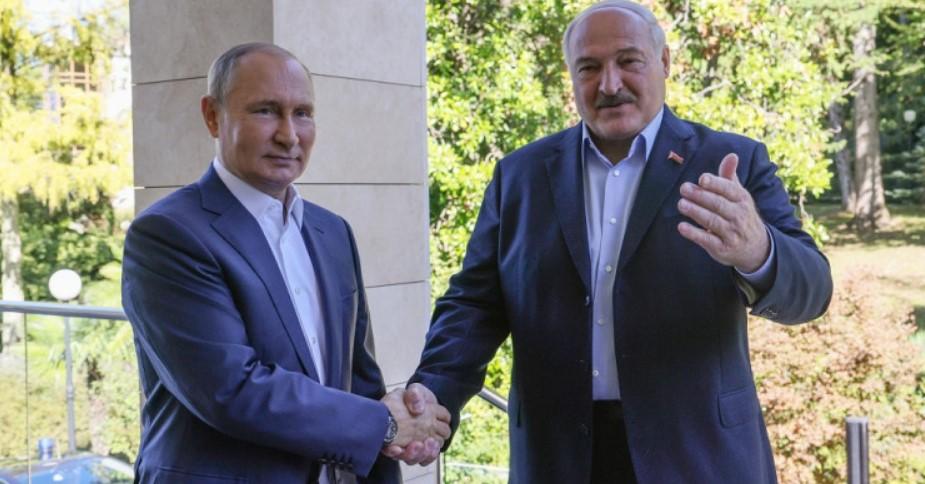 Vladimir Putin i Aleksandar Lukašenko - Avaz