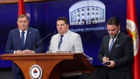 Dodik, Stevandić i Košarac - Avaz