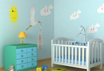Šest pravila za bebinu sobu