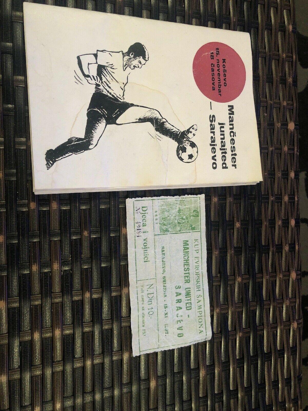 Program i ulaznica s Koševa iz 1967. prodati za 3.000 funti