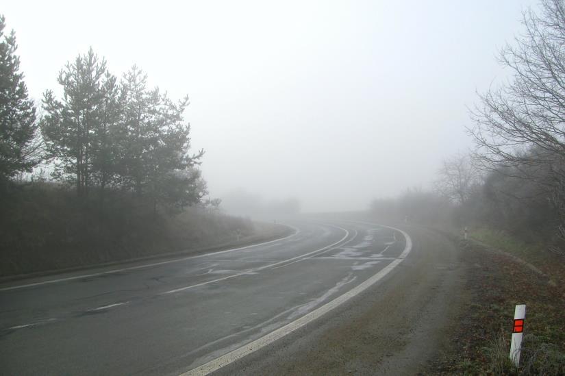 Upozorenje vozačima na smanjenu vidljivost zbog magle