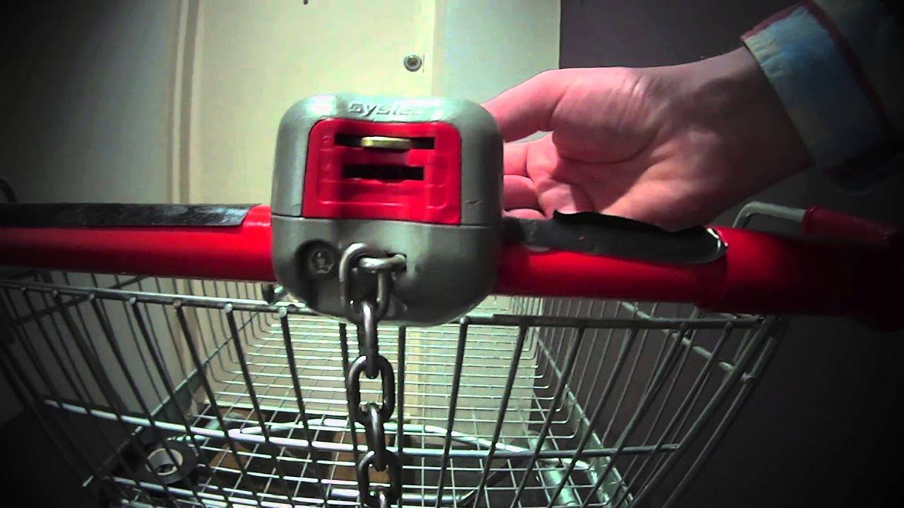 Jednostavn trik za otključavanje kolica bez novca - Avaz