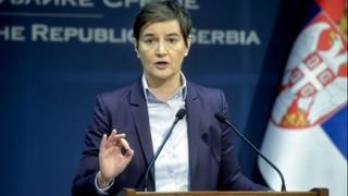 Brnabić: "Srbija će se nastaviti boriti protiv rezolucije o Srebrenici"