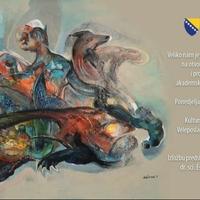 U Zagrebu otvorena izložba sarajevskog slikara Izeta Alečkovića