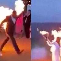 Novopečeni bračni par zapalio se na vjenčanju: Razlog je poprilično bizaran