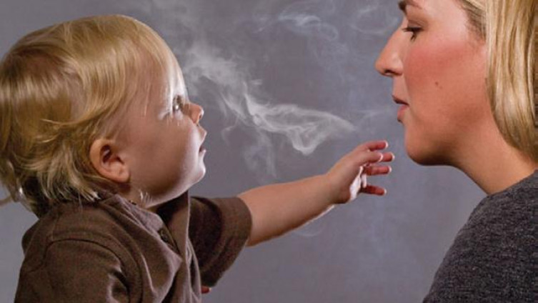 Djeca su izuzetno osjetljiva na duhanski dim 