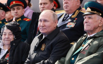 Vladimir Putin na paradi u Moskvi